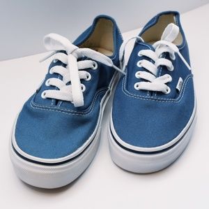 Blue  Low Top Vans